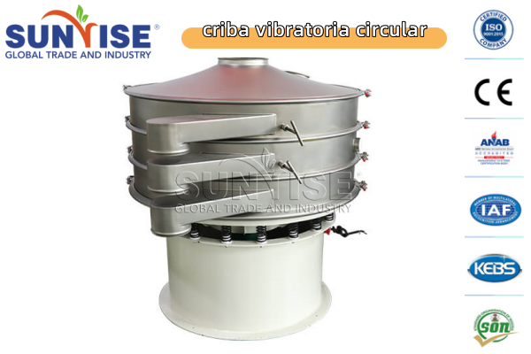 criba vibratoria circular