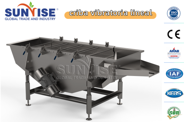 criba vibratoria lineal
