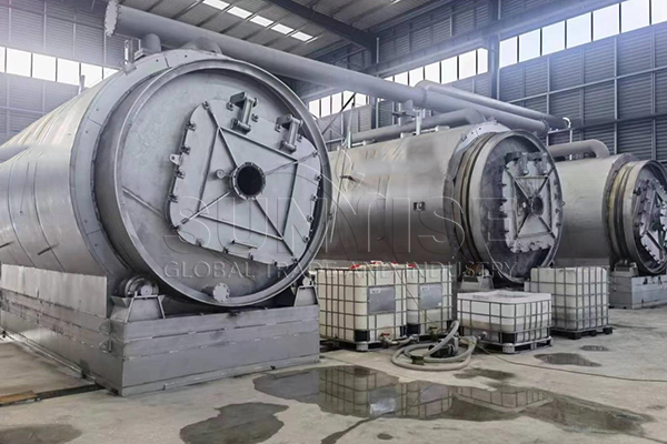 horno de pirólisis de tipo discontinuo